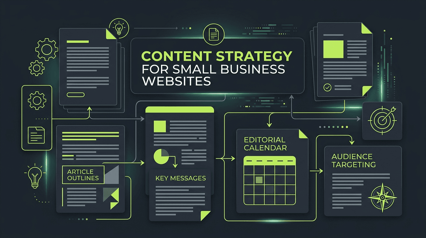 Content strategy for small business websites
