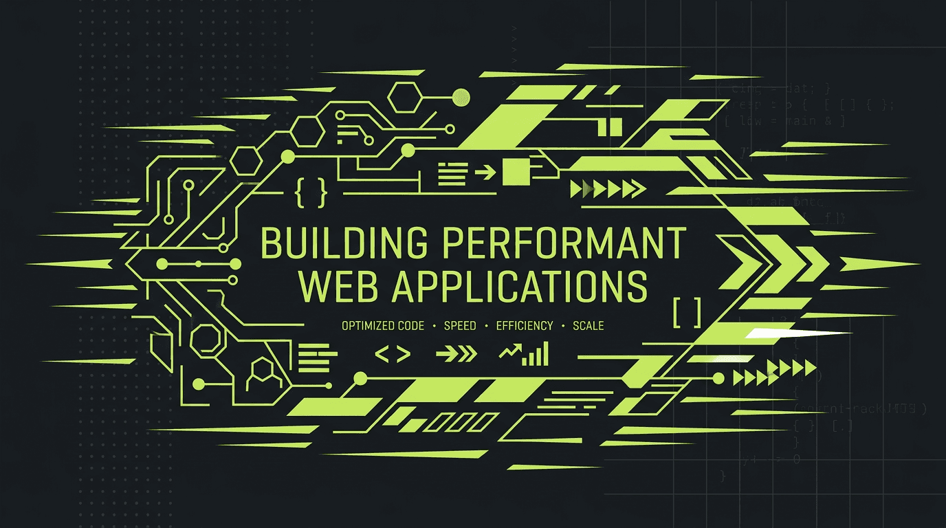 Building performant web applications